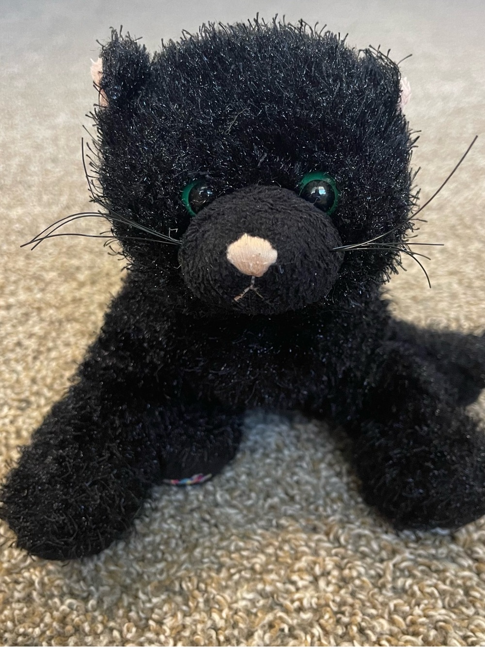 Webkinz Ganz Black Cat Plush Stuffed Animal